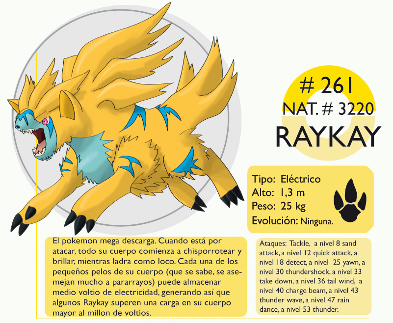 Pokemon Oryu 261 Raykay