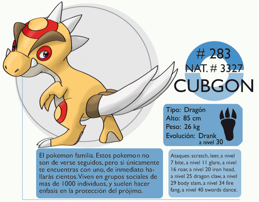 Pokemon Oryu 283 Cubgon