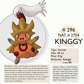 Pokemon Oryu 296 Kinggy