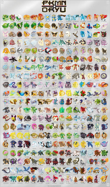 Pokemon Oryu collection 6 by shinyscyther on DeviantArt