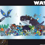 Oryu wall: Water type