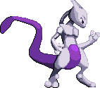 Mewtwo fight stance