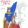 King Pillipe le Beau and Joanne of Navarra