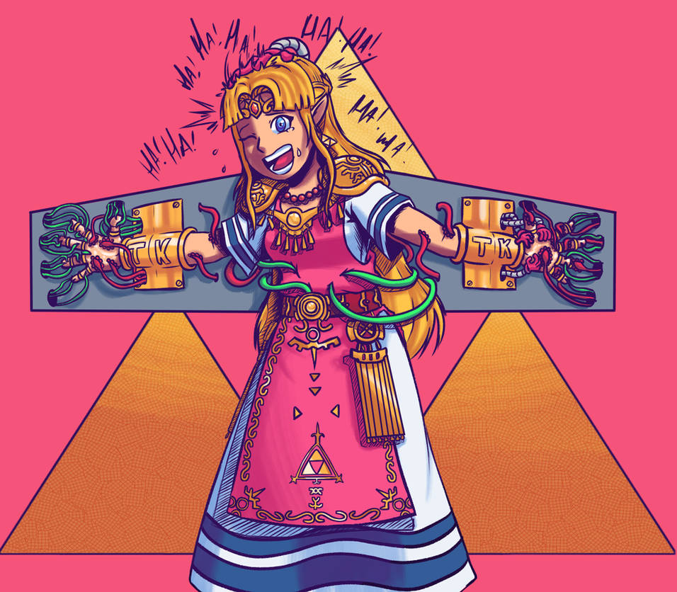 Zelda (smash ultimate) Tickled! by Ps61AP on DeviantArt.