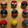 Various Pokeballs