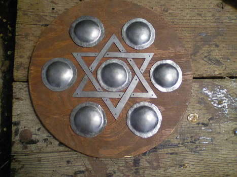 Jew Targe Pieces Hammered