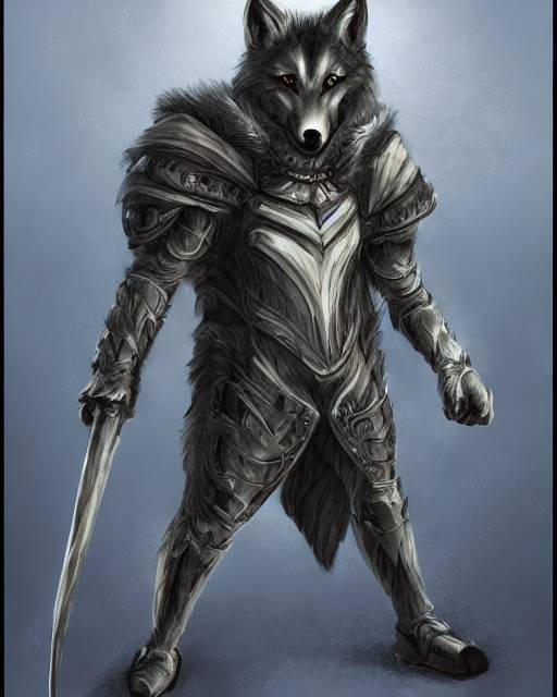 Wolf Knight by AzzyFolf on DeviantArt