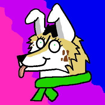 Derpy Rabbit by Synchr0wolf on DeviantArt