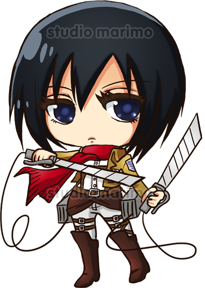 Mikasa Shingeki No Kyojin By Studiomarimo On Deviantart