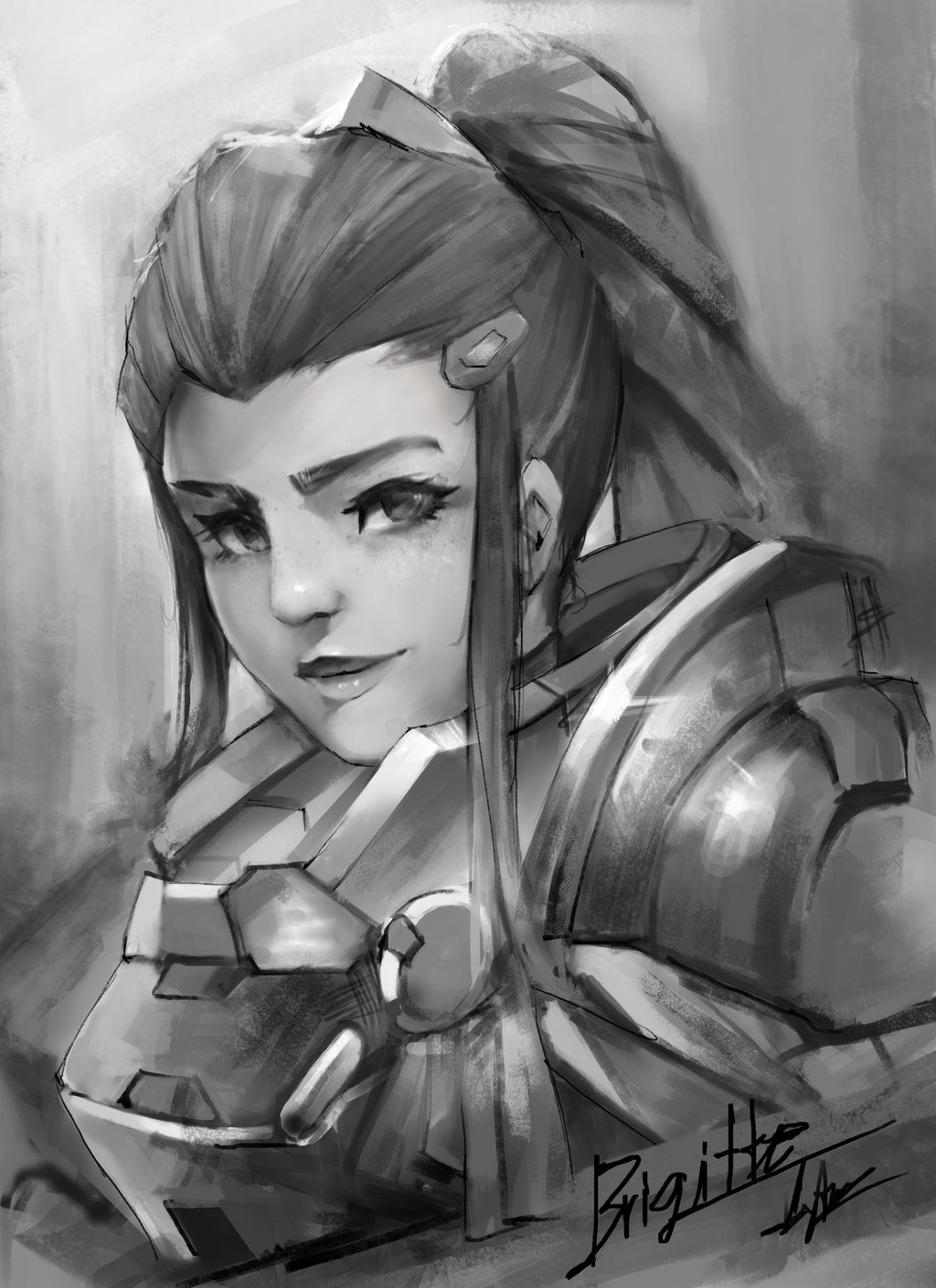 Overwatch Brigitte By Tom23579 On Deviantart