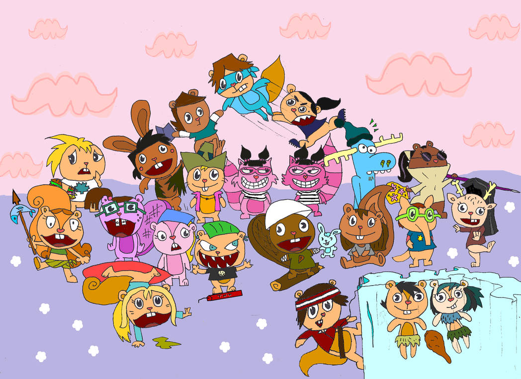 happy drama friends tdi htf by izzyfan119 on DeviantArt