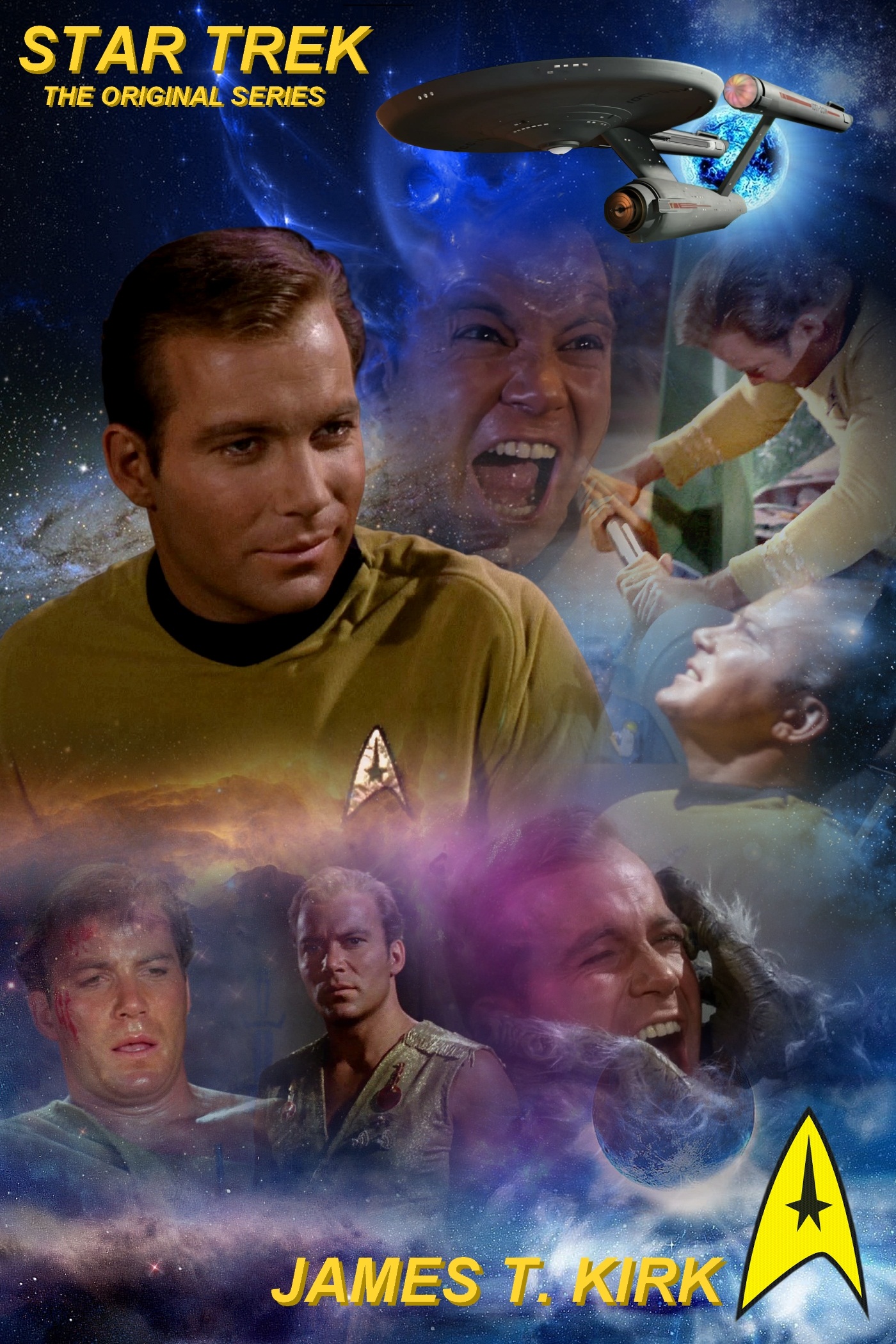 Star Trek TOS - James T. Kirk Poster