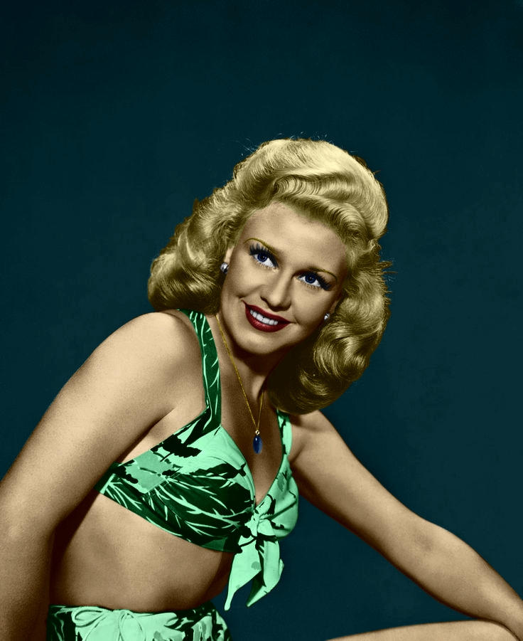 Ginger Rogers in COLOR by LordRadim on DeviantArt Ginger Rogers in COLOR by LordRadim on DeviantArt
