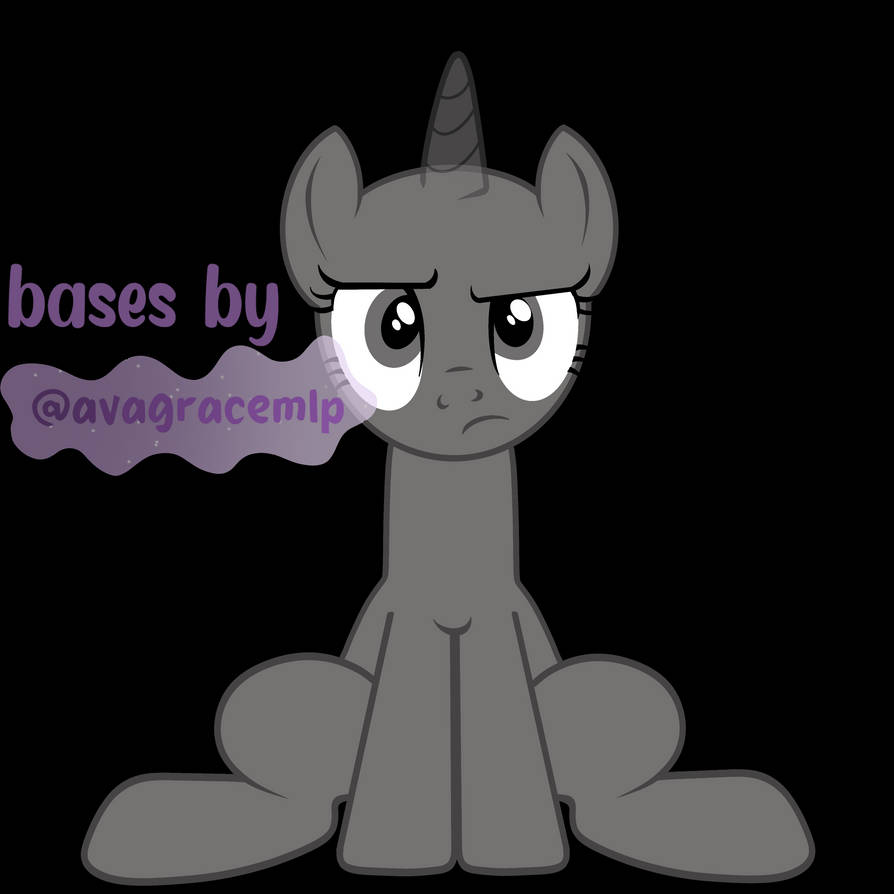mlp base design, ready desc! by avagracemlp on DeviantArt