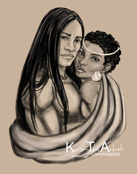 Native American Male and African Woman