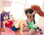 Pillowfight by freelancemanga