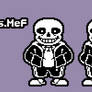 Sans side view