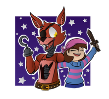 Foxy and Frisk