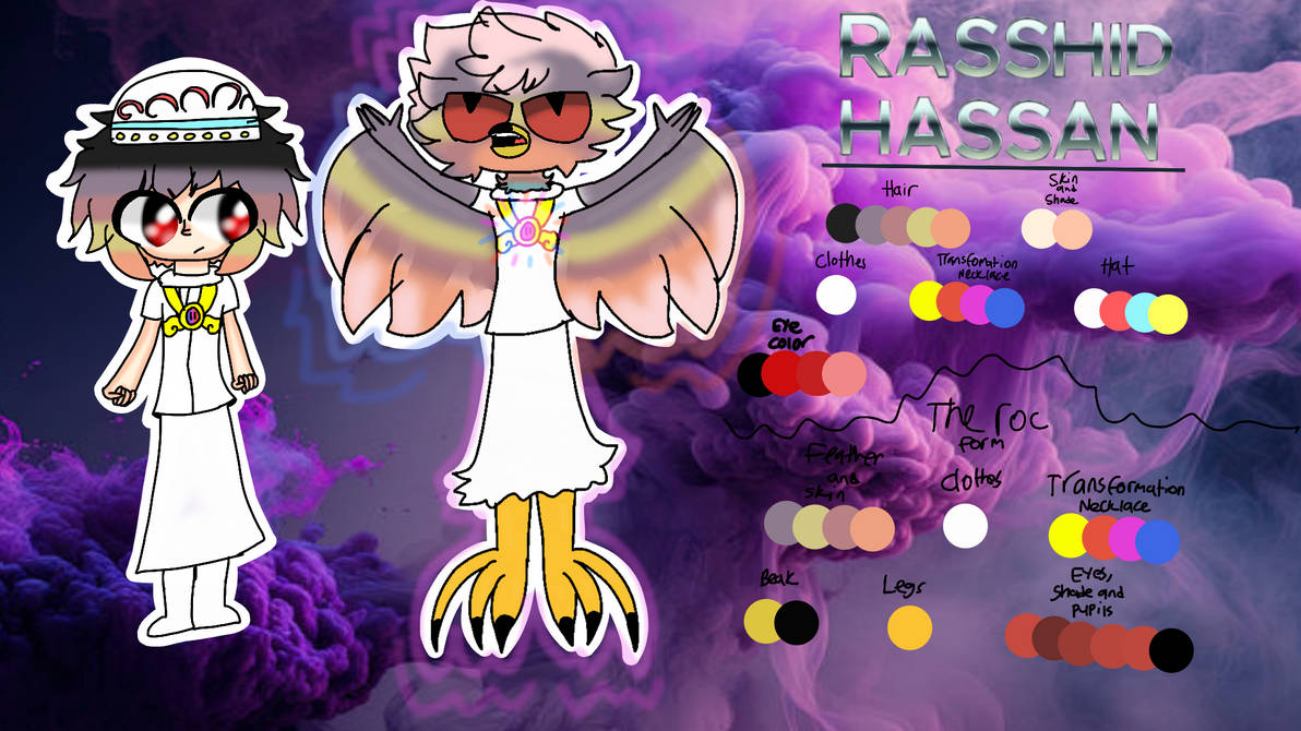 Colour Rasheed Rasshid Hassan- The roc #1 color reference by Mohramroba on DeviantArt