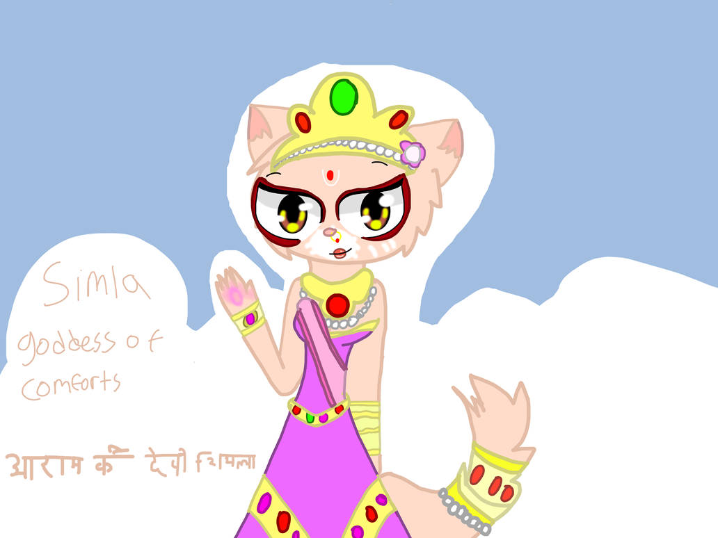 Simla Rabbit Simla the Hindu goddess by Mohramroba on DeviantArt