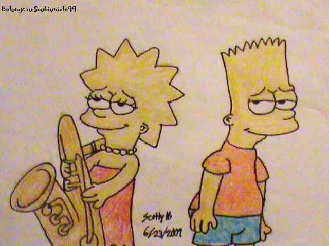 Bart and Lisa