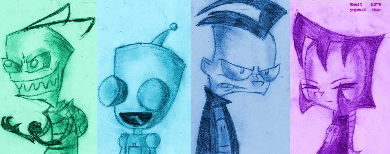 Invader ZIM by SB99stuff on DeviantArt