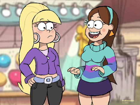 Teen Pacifica and Mabel