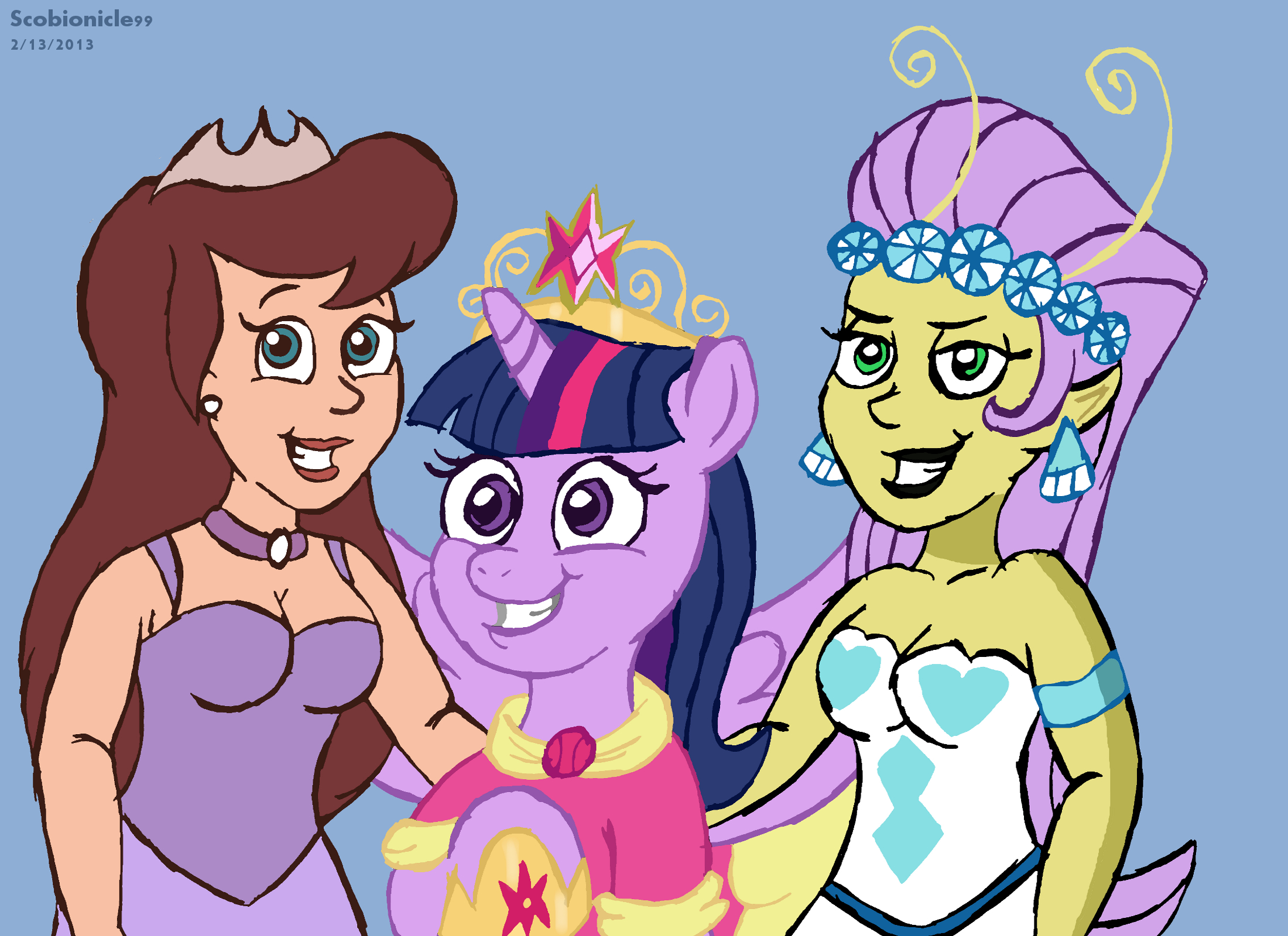 Three Strong Princesses