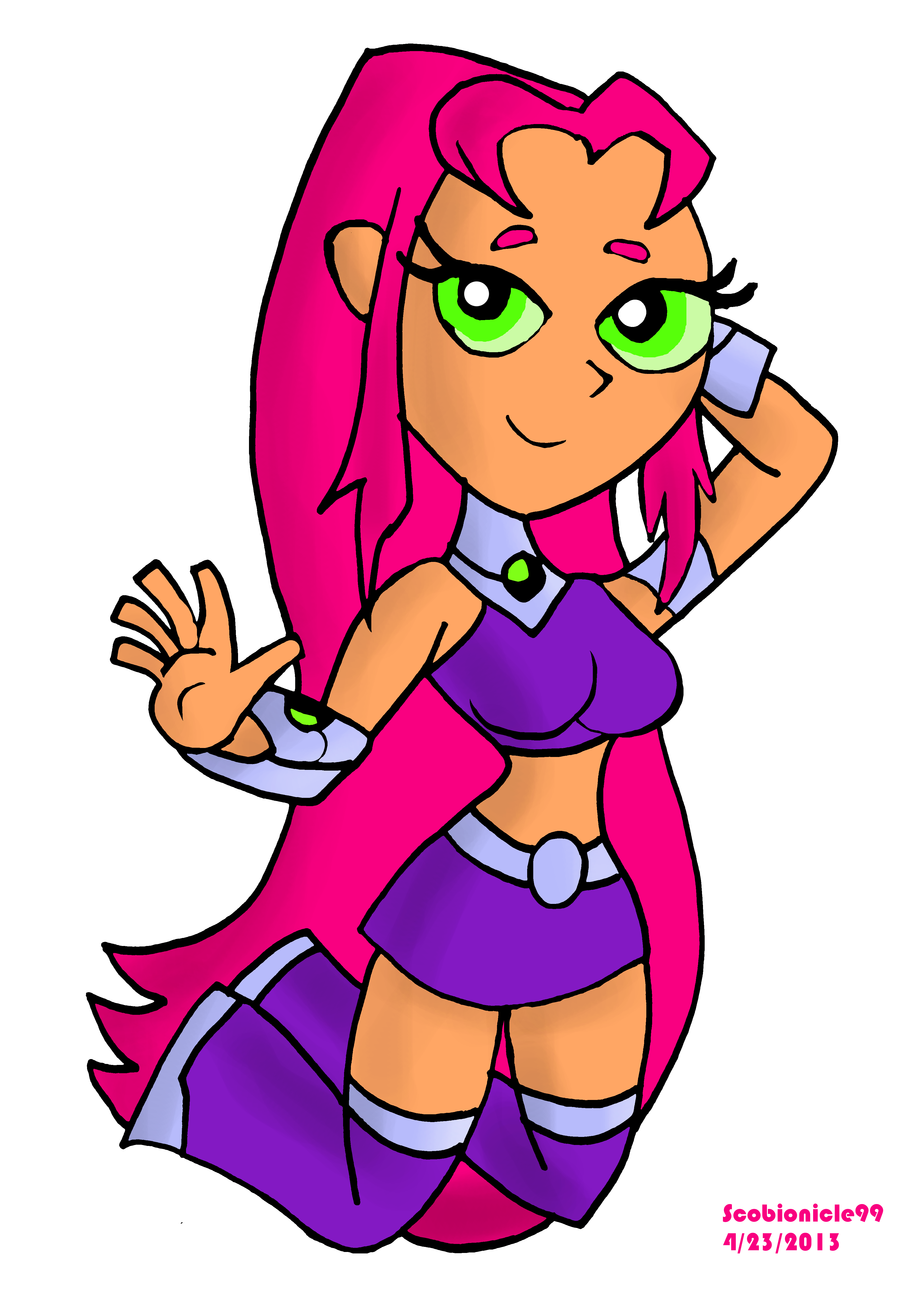 Starfire Go By Sb99stuff On Deviantart