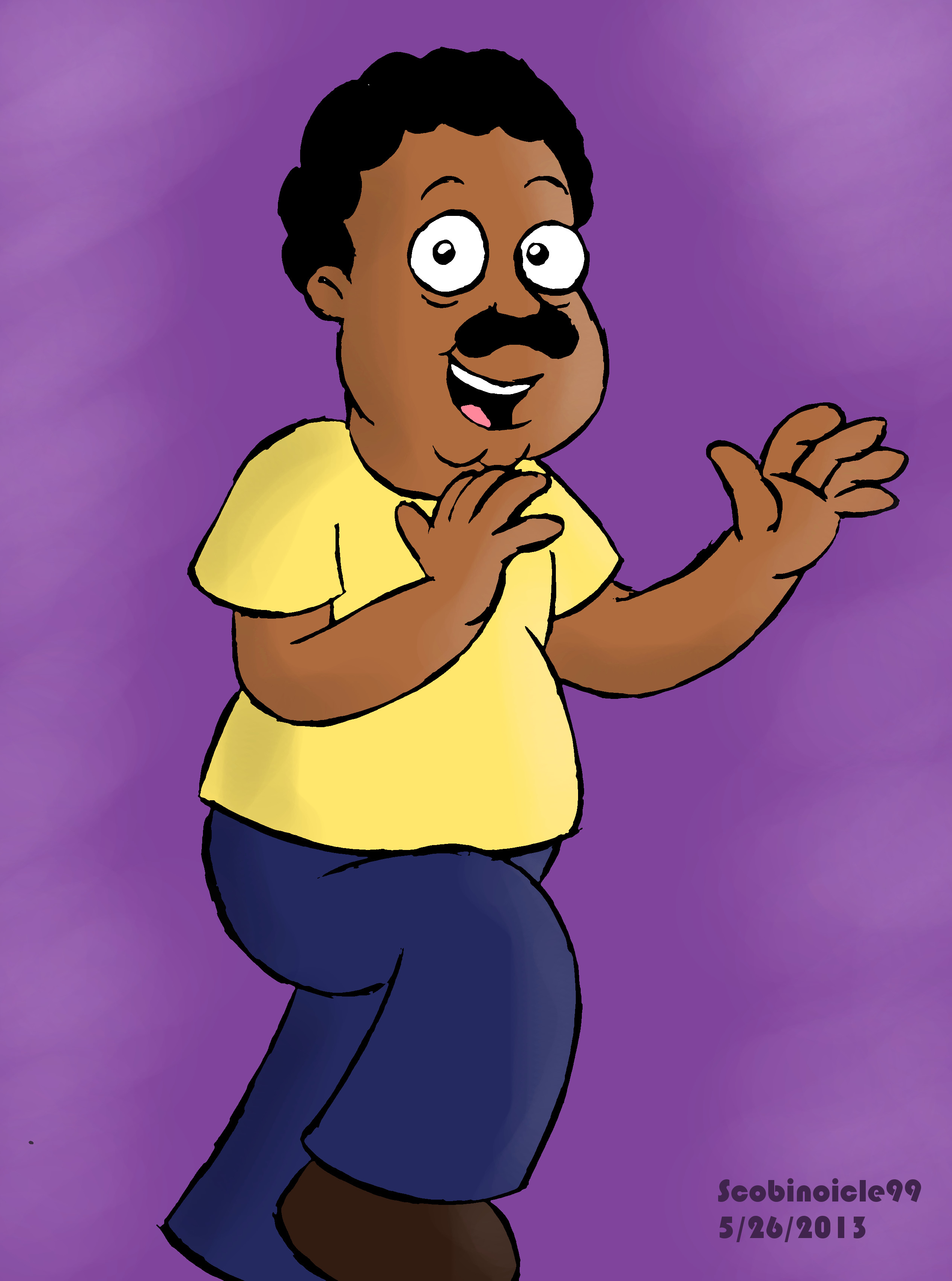 Cleveland Brown by SB99stuff on DeviantArt
