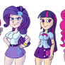 Equestria Girls 4- Mane Six