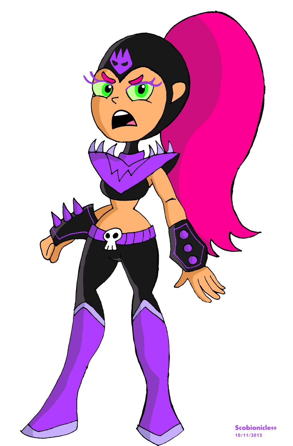 Demon Starfire Starfire the Terrible by SB99stuff on DeviantArt
