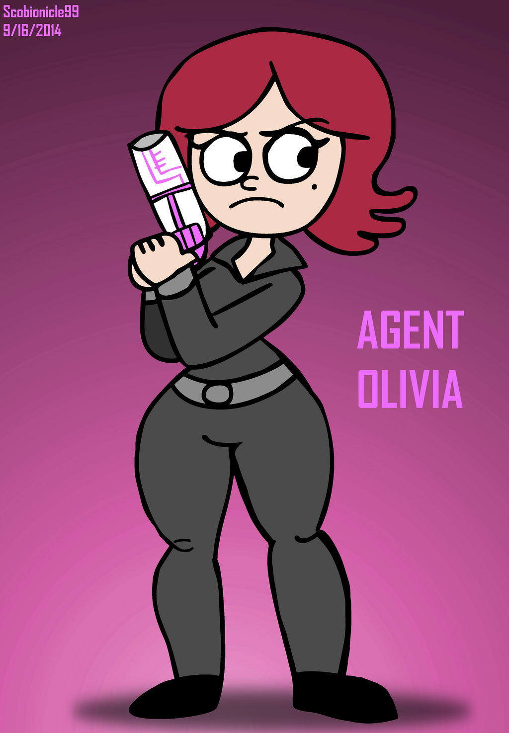 Agent Olivia by SB99stuff on DeviantArt