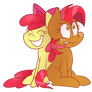 Apple Bloom and Babs Collab