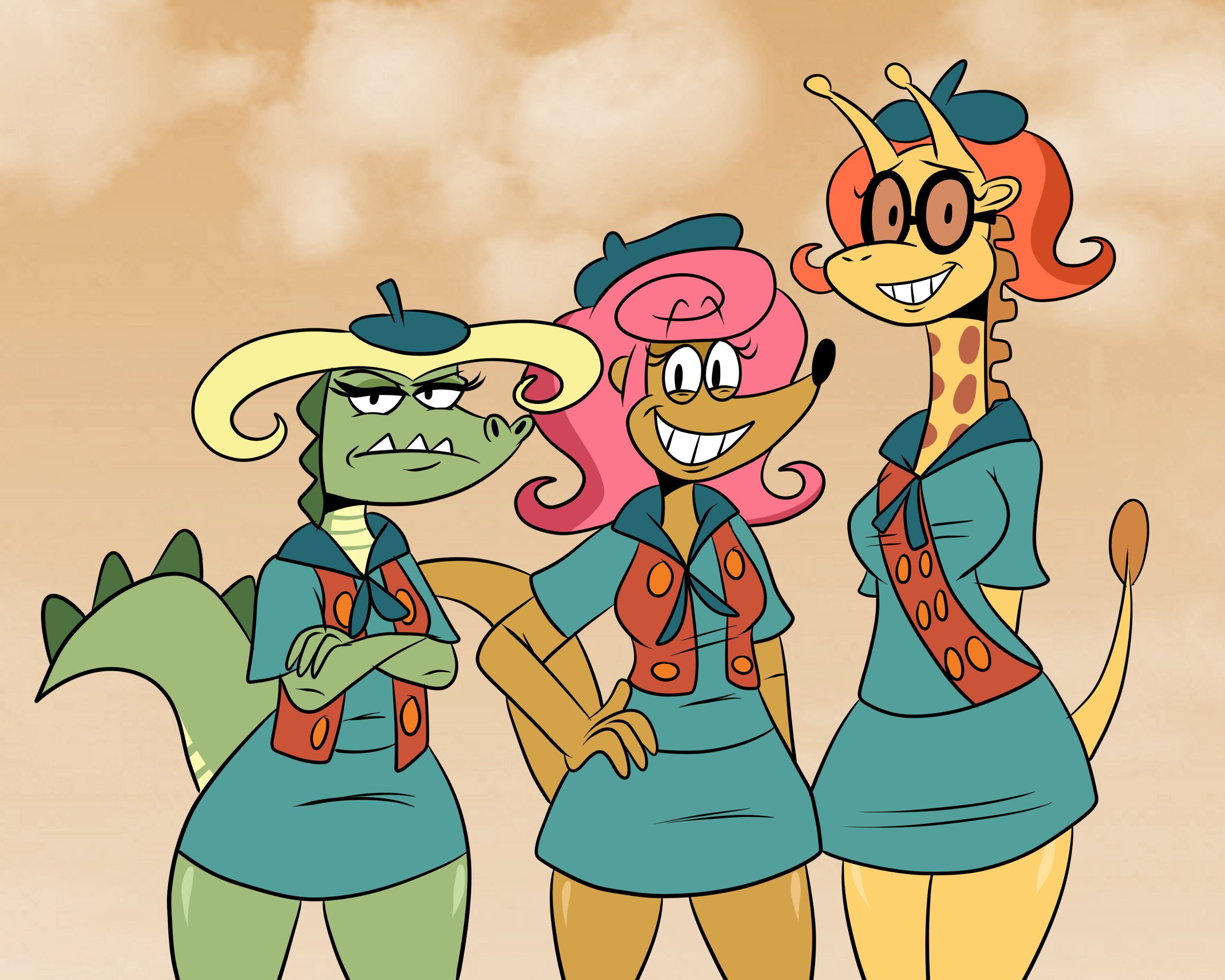 Grown Squirrel Scouts