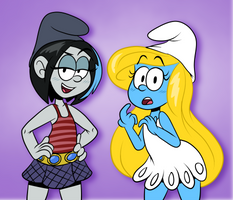 Vexy and Smurfette