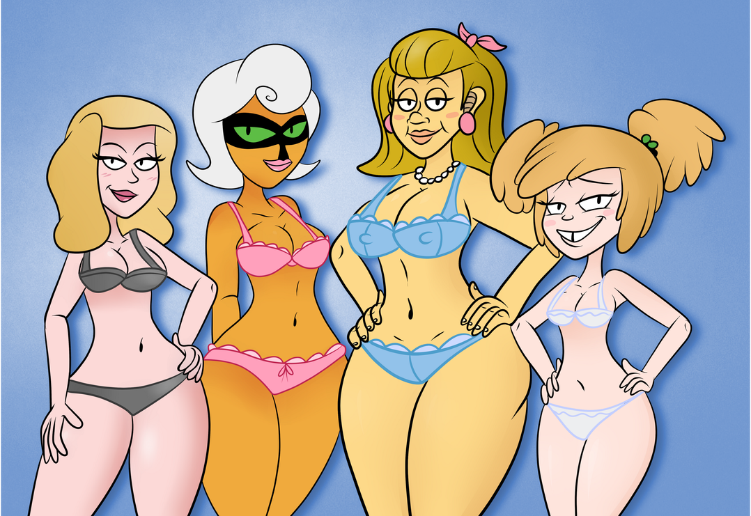 Sexy 97 naked picture Adult Swim Mamas By Sb Stuff On Deviantart