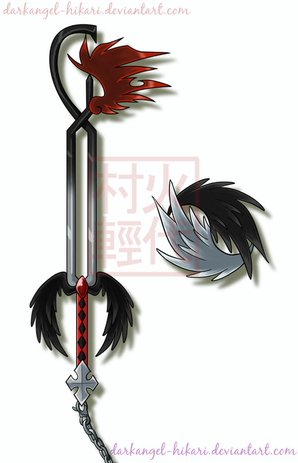KH : Keyblade:: Shadowed Flames : by darkangel-hikari on DeviantArt