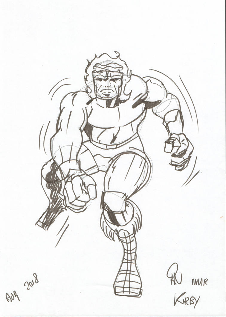 Samson sketch 2 by rikvanniedek on DeviantArt