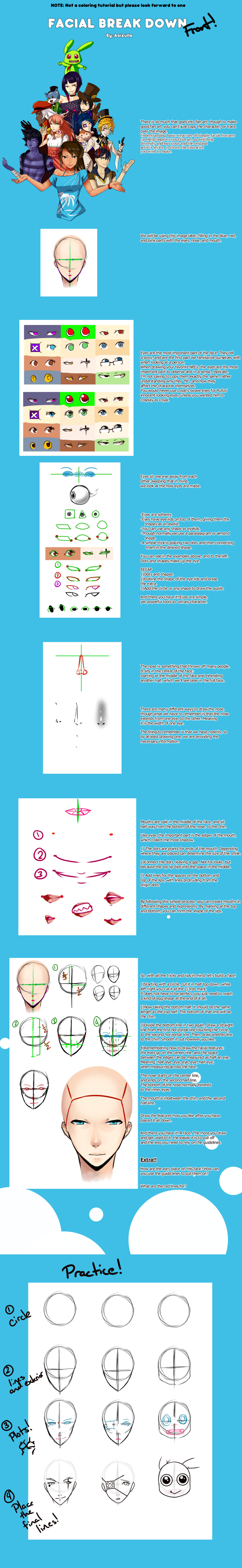 Facial breakdown