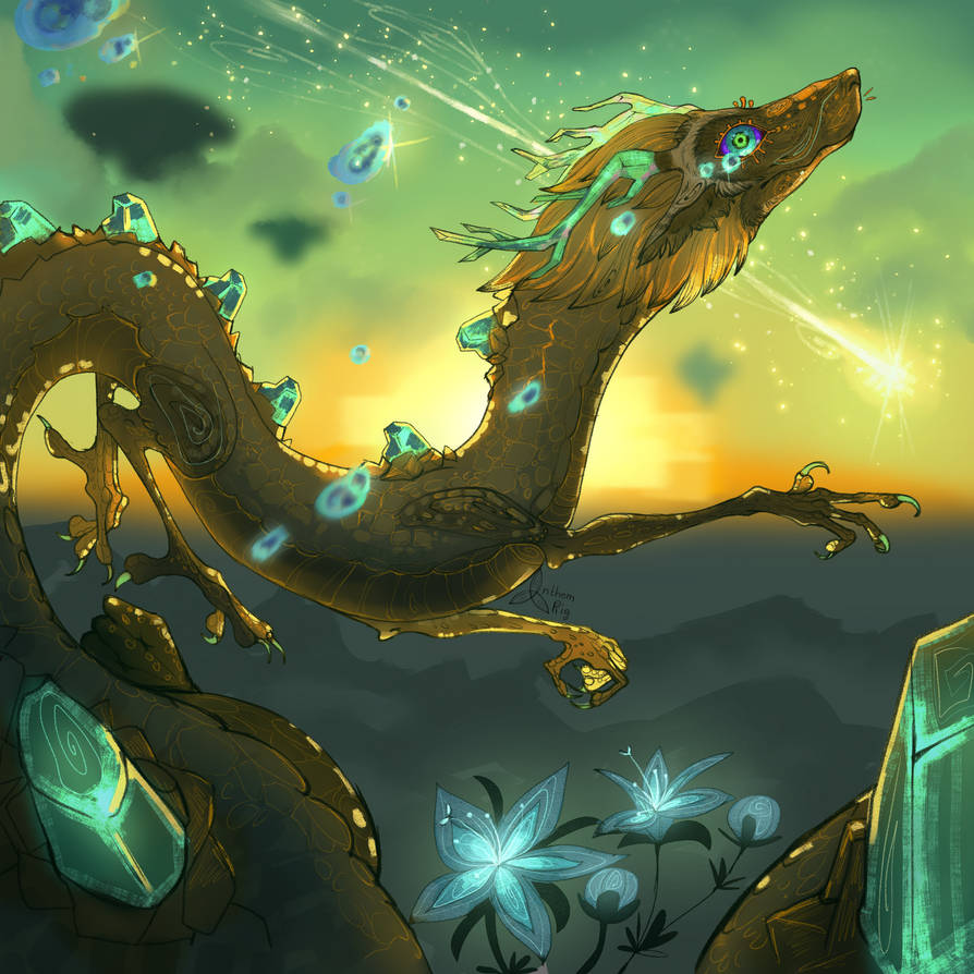 Light Dragon by AnthemRig on DeviantArt