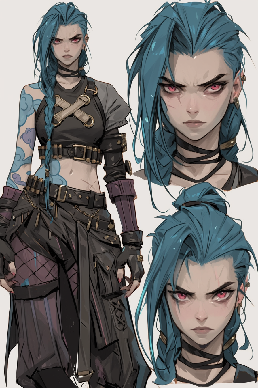 Jinx Drawimg Jinx Sketches by wtfclebs on DeviantArt