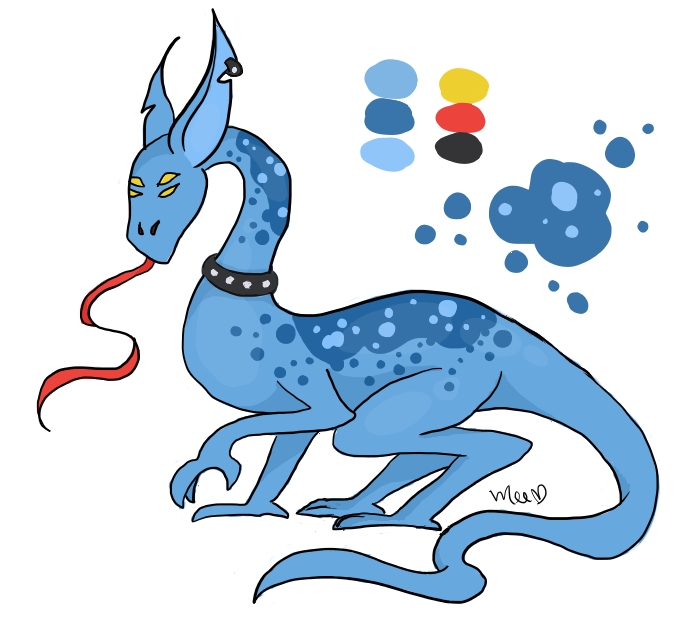 Unnamed blue ''dragon'' Refs