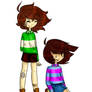 {UNDERTALE} Frisk and Chara~