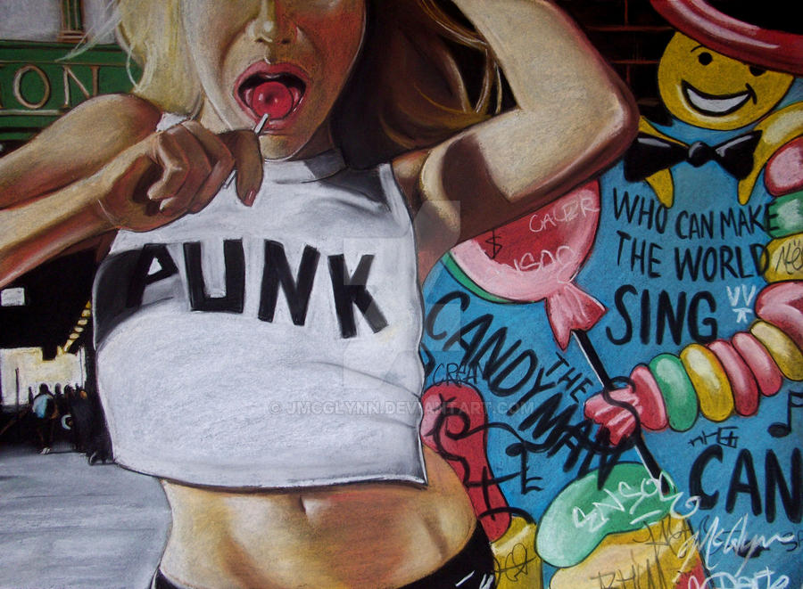 Punk Rocker Candy THE PUNK CANDYMAN CAN! by jmcglynn on DeviantArt