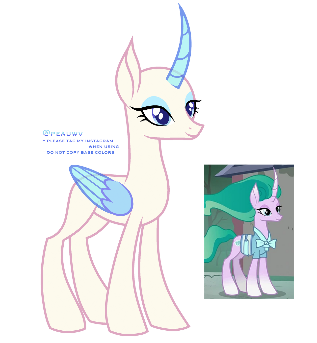 Mlp Base Design Mlp Base #1 by peauwv on DeviantArt