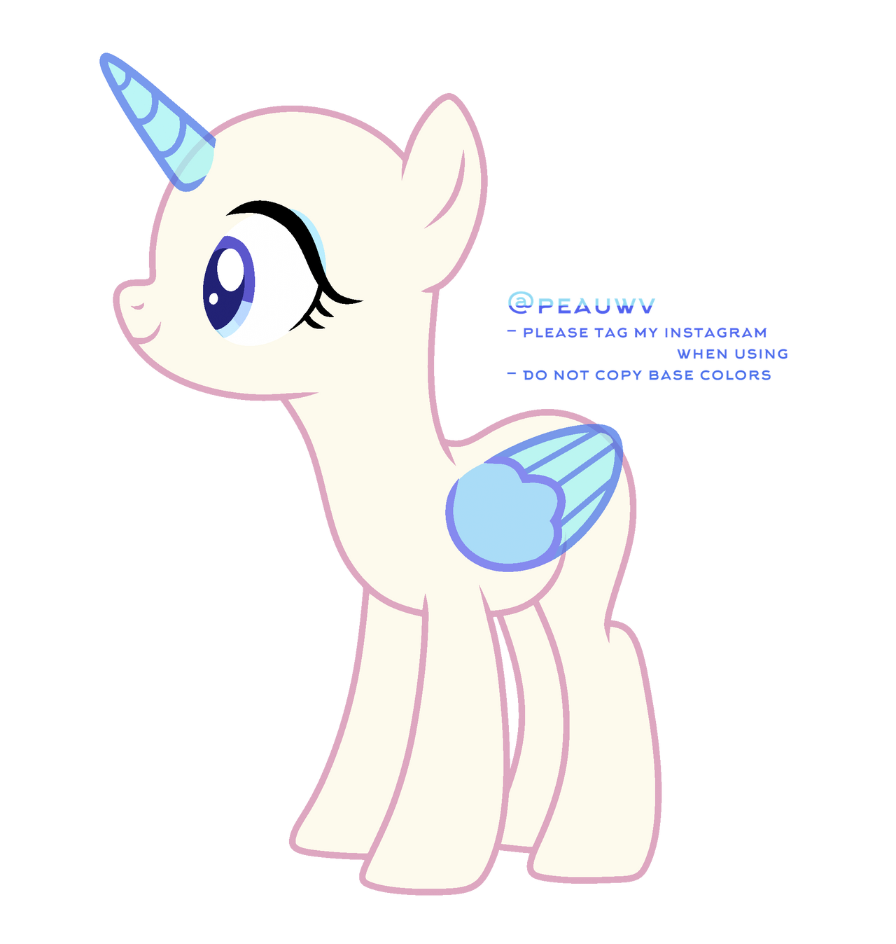 Mlp Base Design Mlp Base #2 by peauwv on DeviantArt
