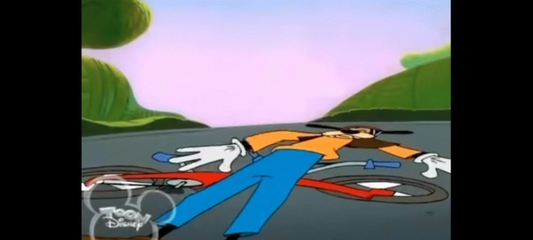 Goofy flattened by bebezinho on DeviantArt