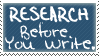 Research Stamp