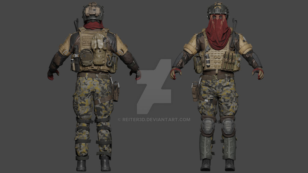 Cod Blood Frame Konig Blood Soaked - COD - 3D Model for Blender by reiter3d on DeviantArt